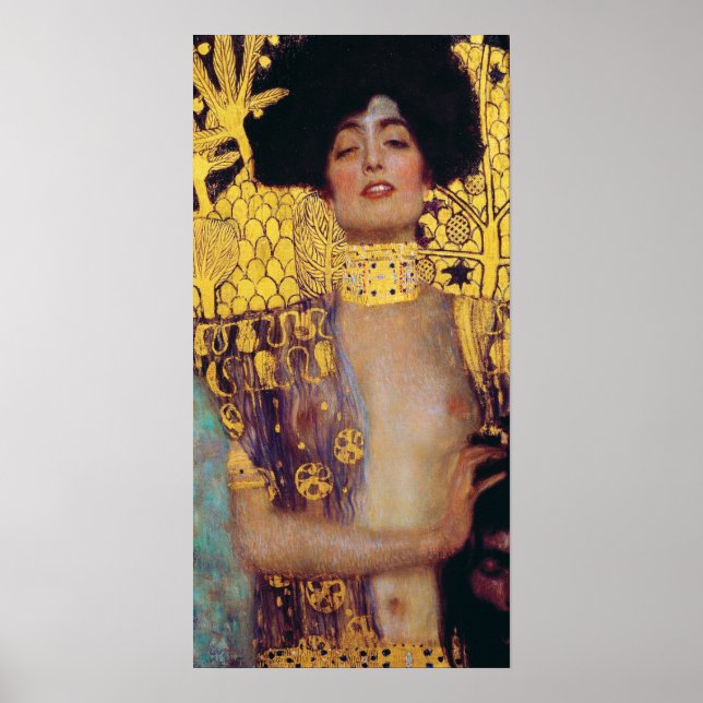 Póster Judith (Lady in Gold), Gustav Klimt (Frente)