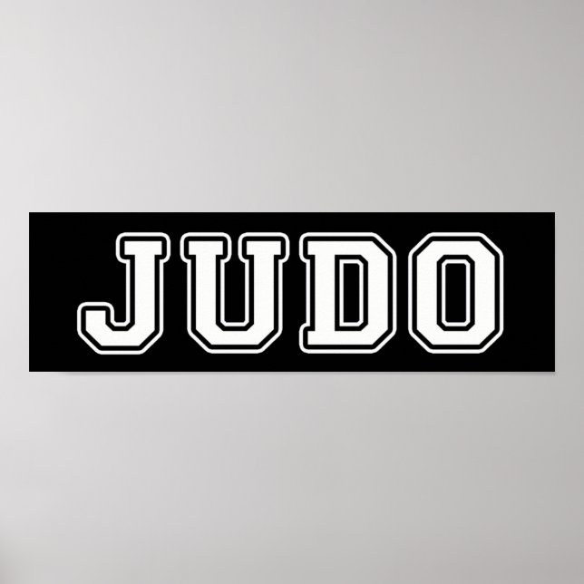 Póster Judo (Frente)