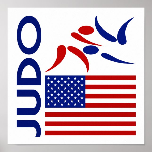 Póster Judo Estados Unidos (Frente)