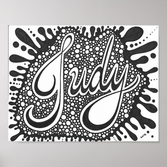 Póster Judy (Frente)