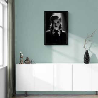 Póster Judy Garland Noir Style