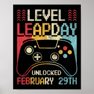 Póster Juego controlador de videojuegos desbloqueado del