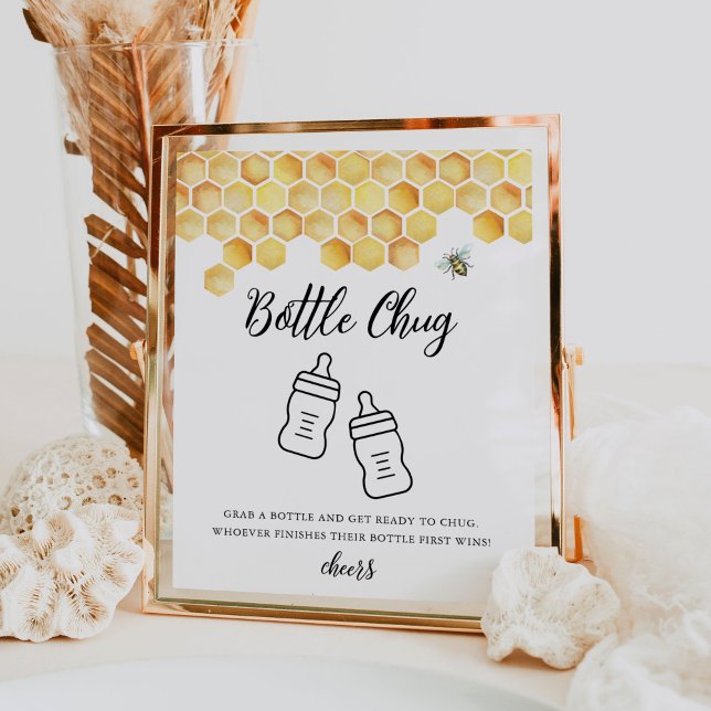 Póster Juego de Baby Shower para botellas CALLA (Subido por el creador)