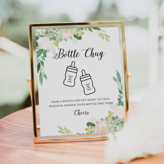 Póster Juego de Baby Shower para botellas DEVON (Subido por el creador)