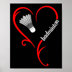 Póster Juego de Badminton Coach Shuttle Reproductor de Ba