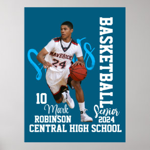 Póster Juego de Baloncesto