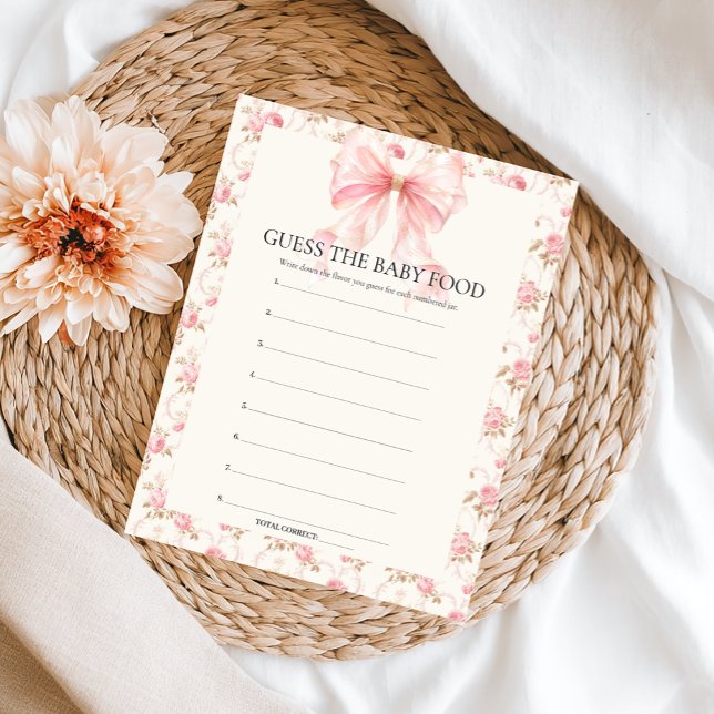 Póster Juego de ducha de comida para bebé Flora Guess Cot (Subido por el creador)