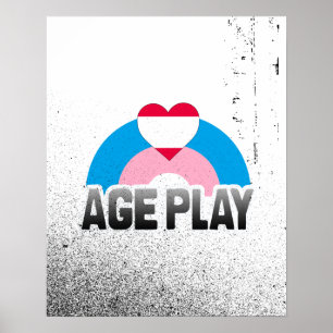 PÓSTER JUEGO DE EDAD ARCOÍRIS