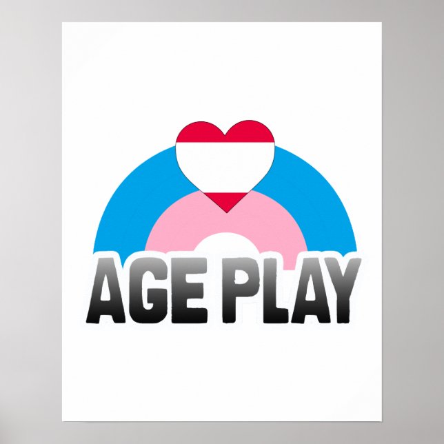 PÓSTER JUEGO DE EDAD ARCOÍRIS (Frente)