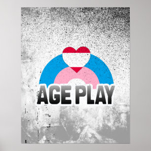 PÓSTER JUEGO DE EDAD ARCOÍRIS