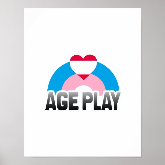 PÓSTER JUEGO DE EDAD ARCOÍRIS (Frente)