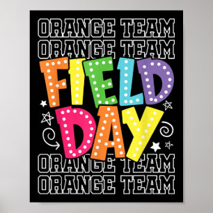 Póster Juego de equipo de Camp de guerra de color de equi