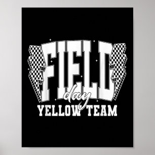 Póster Juego de equipo de campo de batalla de color de eq