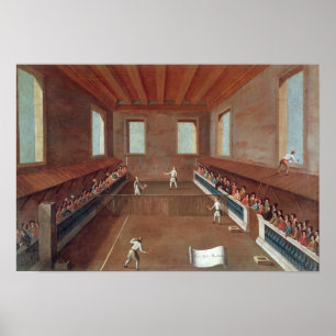 Póster Juego de estafas