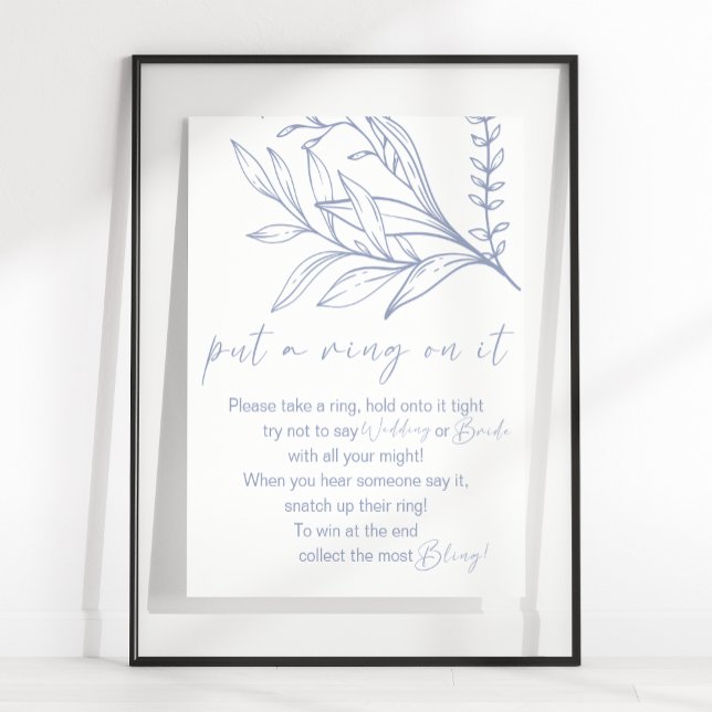 Póster Juego de Flores de Vinca Ponerle un Anillo (Subido por el creador)