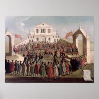 Juego de fútbol en Sant'Alvise, Venecia