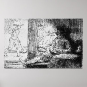 Póster Juego de Kolf, 1654