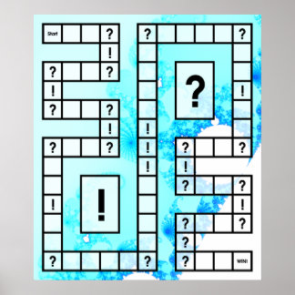Póster Juego de mesa