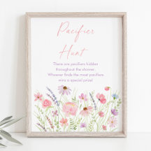 Juego de Pacificadores Baby Shower Pink Pastel Wil