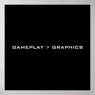 Póster Juego de palabras > Gráficos. Blanco negro.
