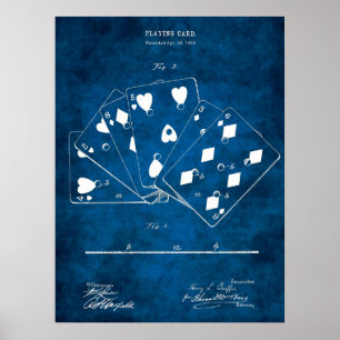 Póster Juego de póquer Tarjeta de juego Muro no 5