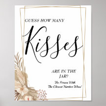 Juego de regalos de boda Floral Cuántos besos