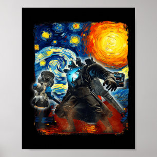 Póster Juego de video de cámara Juego gráfico Gamer Meme 