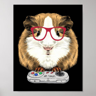 Póster Juego de Video de Cuy Vida Silvestre Animal Cuy G