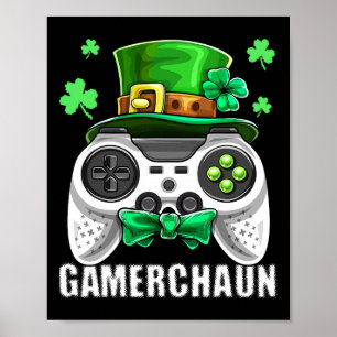 Póster Juego de video Leprechaun Costume St. Patrick's Da