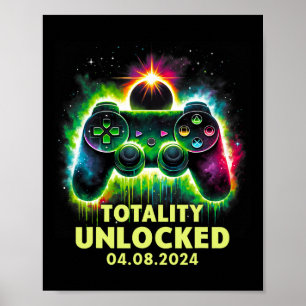 Póster Juego de videojuegos Solar Eclipse 2024