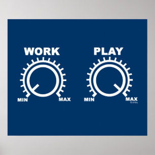 Póster Juego difícilmente