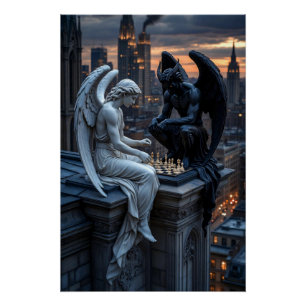 Póster Juego Divino al Crepúsculo