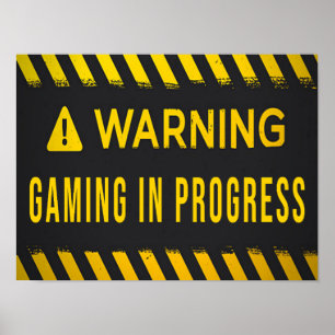 Póster Juego en curso