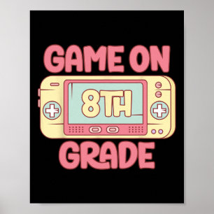 Póster Juego En Videojuego De Guay De Octavo Grado Ck To