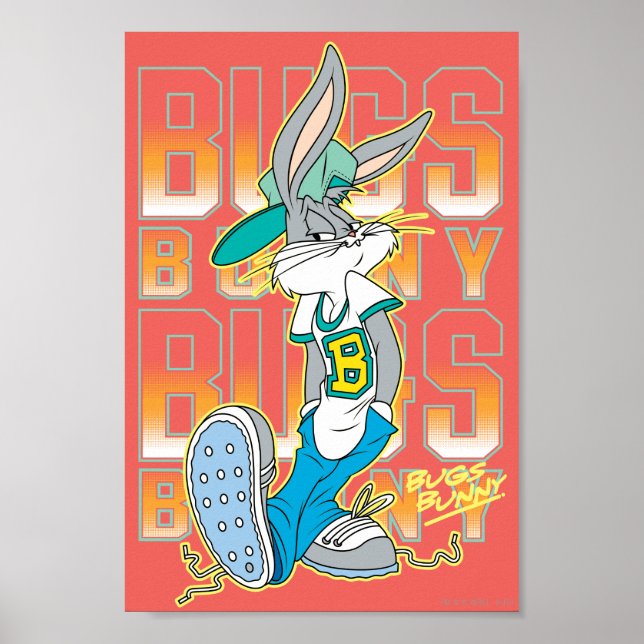 Póster Juego escolar BUGS BUNNY™ Guay School (Frente)