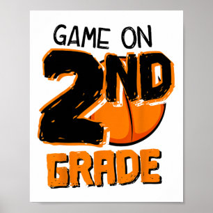 Póster Juego Gracioso En El Primer Día De La Escuela De S