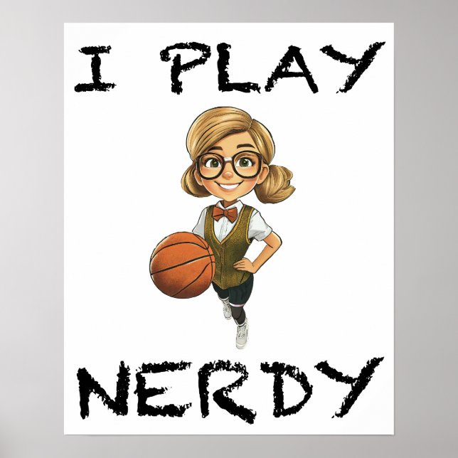 Póster Juego Nerdy (Frente)