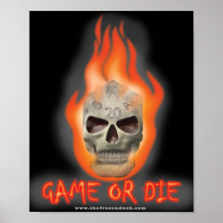 Póster Juego o muerte