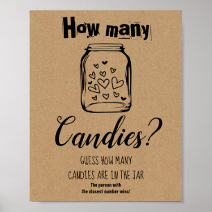 Póster Juego para la fiesta de compromiso: cartel de ¿Cuá