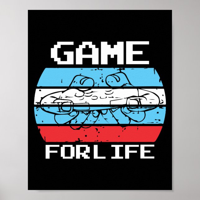 Póster Juego Para la Vida (Frente)