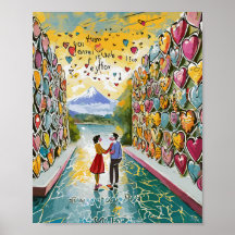 Juego poético: Muro de poesía de amor magnético