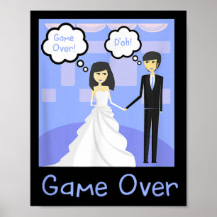 Póster Juego sobre Novias divertidas