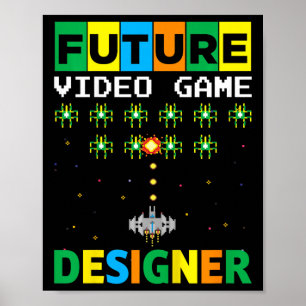 Póster Juego Toddler Boy para desarrollador de videojuego
