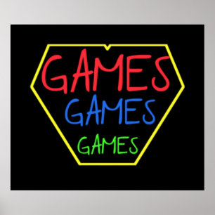 PÓSTER JUEGOS DE JUEGOS