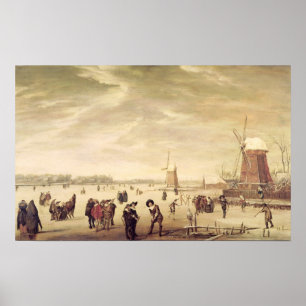 Póster Juegos en el hielo