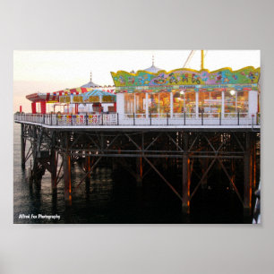 Póster Juegos en el Muelle