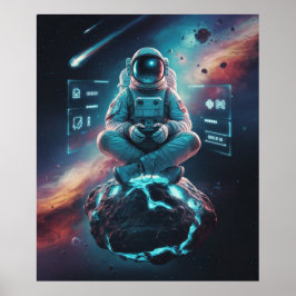 Póster Juegos Espaciales