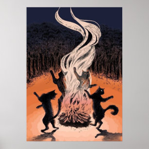 Póster Juerga de Medianoche
