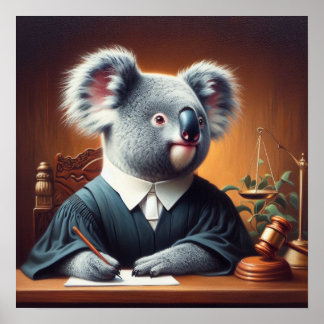 Póster Juez Koala