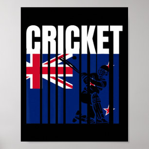 Póster Jugador de cricket 4